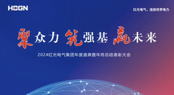 2025年1月 “聚众力 筑强基 赢未来”-红光电气集团2024年度盛典圆满成功！